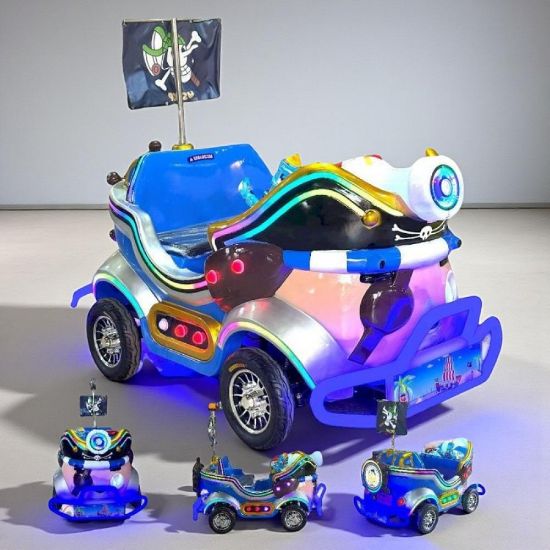 صورة سيارة كهربائية للأطفال بتصميم قراصنة